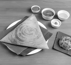 Ghee masala dosa