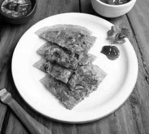 2 Mushroom Paratha+Chana Masala+Curd+Pickle