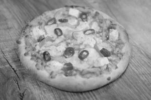 Spicy Panner Capsicum Pizza