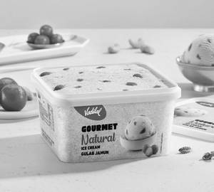 Gulab Jamun Gourmet Natural- Ice Cream Tub [1 Litre]