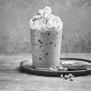 Iced caramel latte                                            