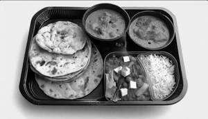 Special Thali With Sweets