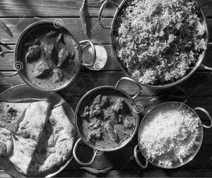 Chicken Deluxe Thali