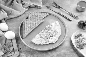Egg White Omelette [Protein : 18 g, Low Calorie]