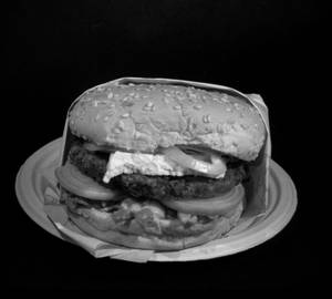 Aloo Tikki Veg Loaded Burger
