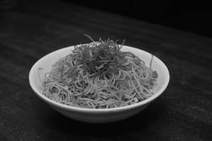 Pork mushroom chow