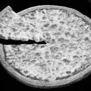 Medium Plain Cheese Pizza