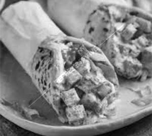 Cheese Paneer Shawarma