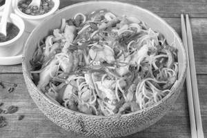 Mix Meat Hakka Noodles