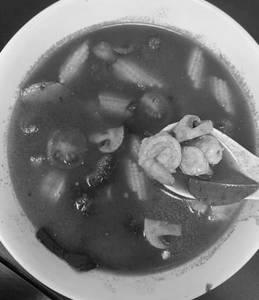 Tom-yum Soup Prawns