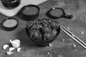 Veg Ball Manchurian Dry