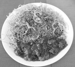 Veg Triple Schezwan Fried Rice