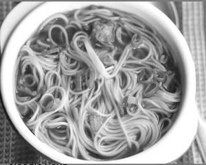 Veg Soup Chow Half