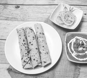 3 Tawa Roti + Matar Paneer