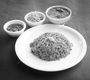 Veg Triple Fried Rice