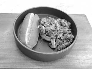 Mushroom Antipasto With Cheese