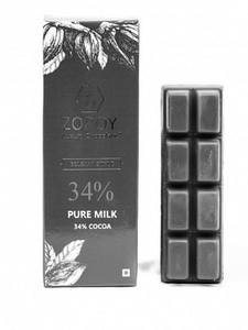 ZOROY Belgian Style Pure Milk Chocolate Bar 25 Gms