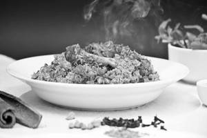 Smoked Mutton Rice