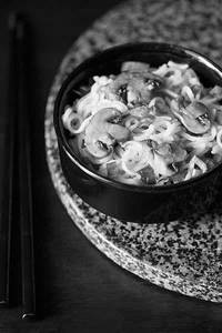 Mushroom Noodles