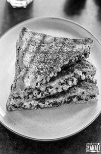 Corn Palak Sandwich