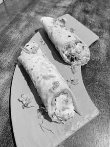 Egg Paneer Roll