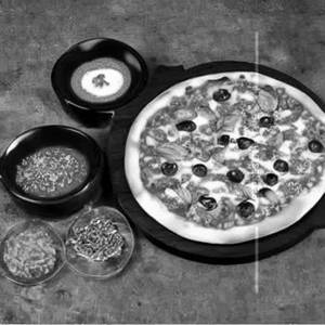 Large Mix Spicy Pizza