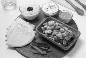 Lebanese Chicken Shawarma Platter
