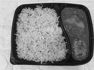 Egg Curry Rice Combo
