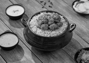 Mushroom Biryani