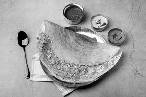 Onion Pudi Sada Dosa