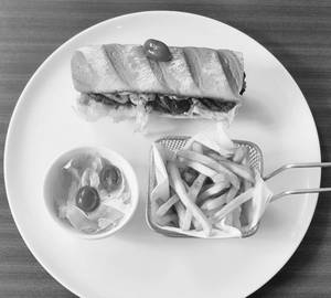 Philly Steak Beef Baguette 