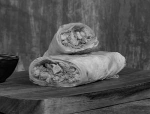 Chicken Shawarma Paratha Roll