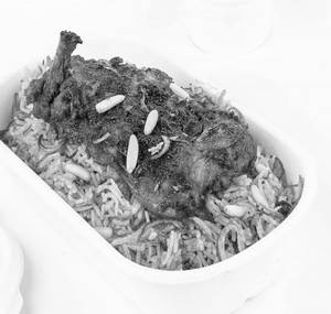 Yemeni Mandi Rice - Chicken