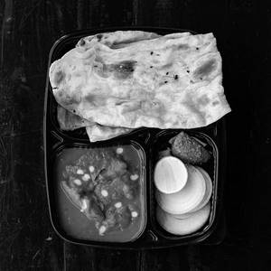 Mutton Kadhai With Butter Naan Combo