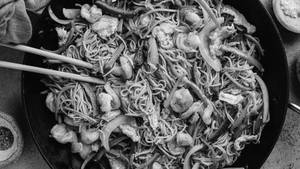Singapore Noodles-prawn