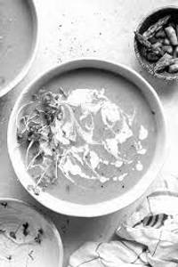 Veg Asparagus Soup (thick) (half)