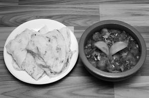 Parotta (3) + Half Gobi Manchurian