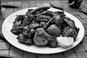 Chilli Chicken Dry (6 Pcs)