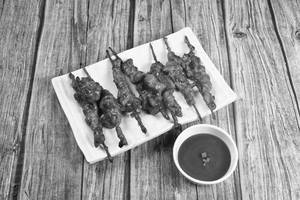 Prawns On Skewers [8 Pcs]