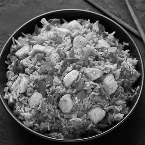 Schezwan Rice Chicken