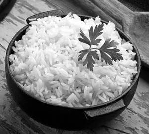 Plain rice