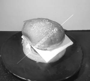 Paneer Bbq Burger