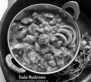 Mushroom Da Kadai Paneer