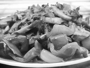 Mushroom Chilli Salad