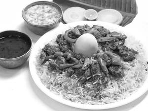 Green Mirchi Chicken Biryani