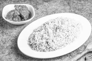 Jeera Rice With Chicken Curry (2 Pcs With Bone)