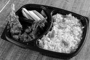 Basanti Pulao Mutton Kosha Combo