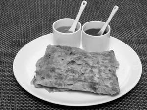 Egg parotta