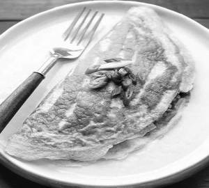 Mushroom Omelette [3 Eggs]