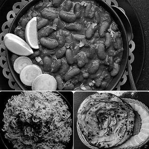 Kashmiri Rajma Masala Meal